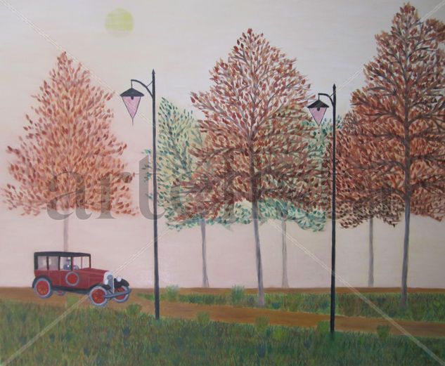 Inglaterra 1940 Óleo Lienzo Paisaje