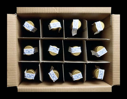 Caja de botellas