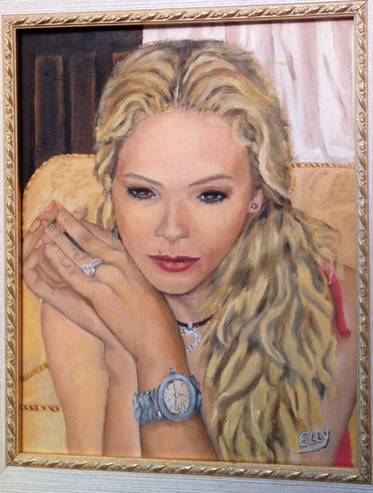 Retrato Oil Canvas Portrait