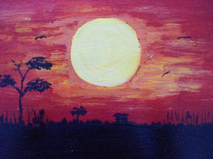 Atardecer soñado