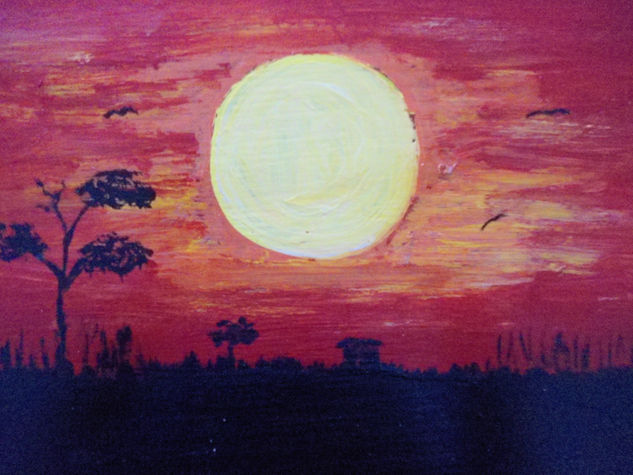 atardecer soñado Acrylic Panel Landscaping