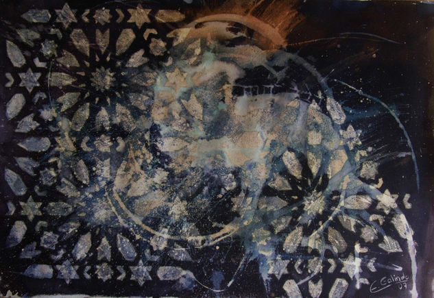 Luz de la Alhambra III Mixed Media