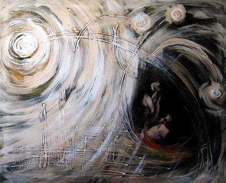 Bailando a la luna