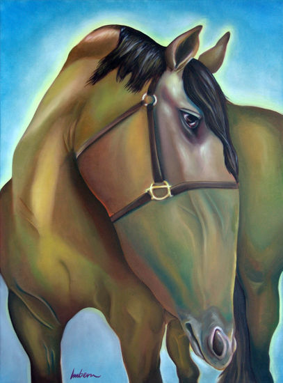 Caballo Oil Canvas Animals