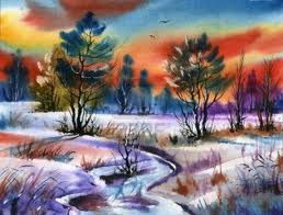 Hiver Oil Canvas Landscaping