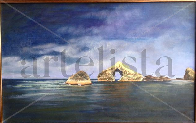 Rocas marinas Oil Canvas Marine Painting