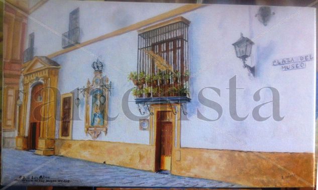 Sevilla. Iglesia del Museo Oil Canvas Landscaping