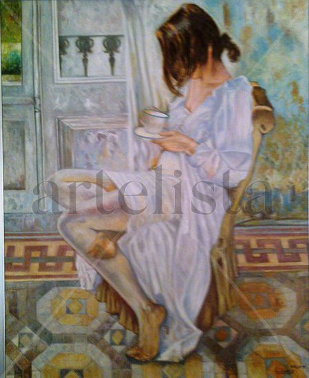 Formas de un retorno Oil Canvas Figure Painting