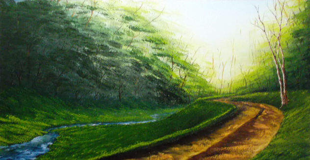 El viejo árbol del camino