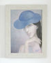 Lady with blue hat