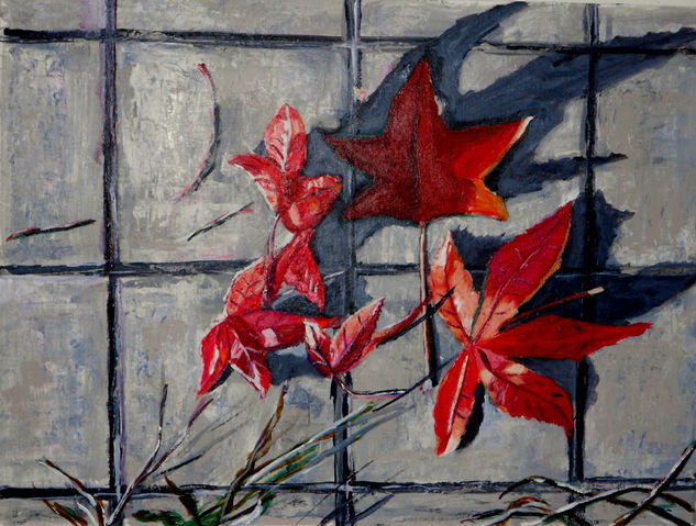 Hojas de otoño Acrylic Paper Landscaping