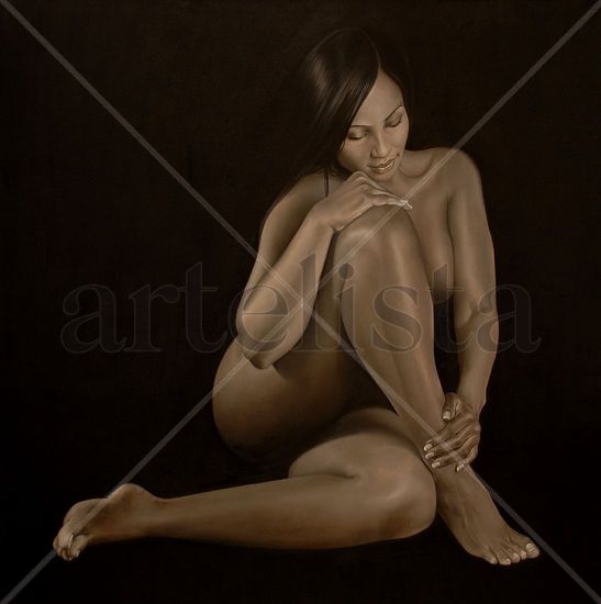 Sin titulo Oil Canvas Nude Paintings