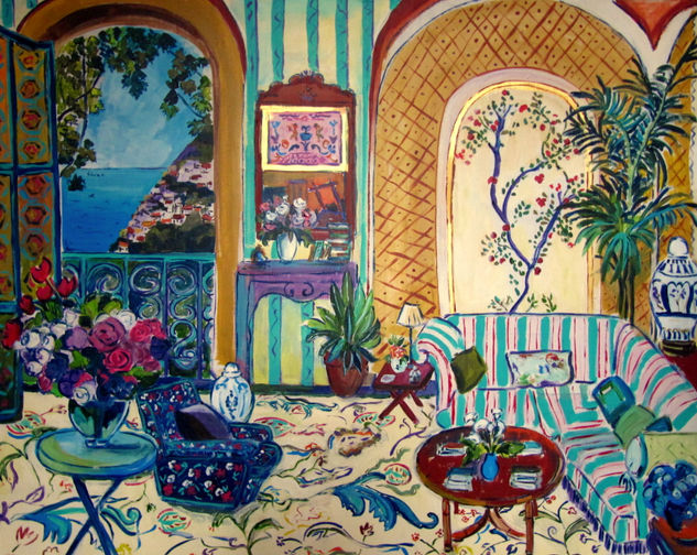 La dolce vita (interior en Positano) Acrylic Panel Others