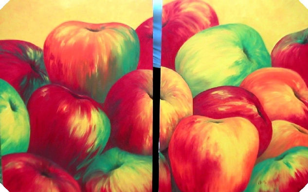 Manzanas de Eleni Oil Canvas Others