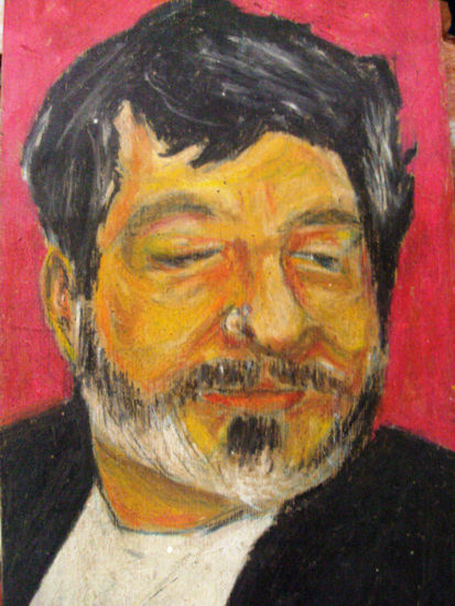 Retrato padre Pastel Tabla Retrato