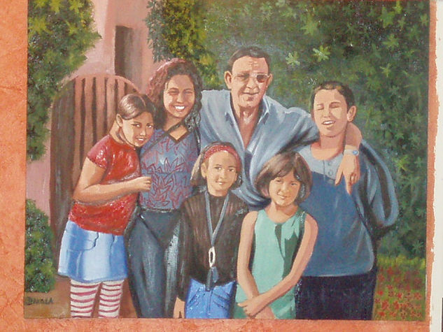 RECUERDO DE HYERES (FRANCIA) Oil Canvas Portrait