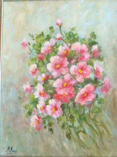 ALEGRIAS Oil Canvas Floral Painting