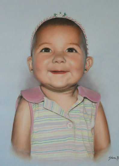 Nerea Oil Canvas Portrait