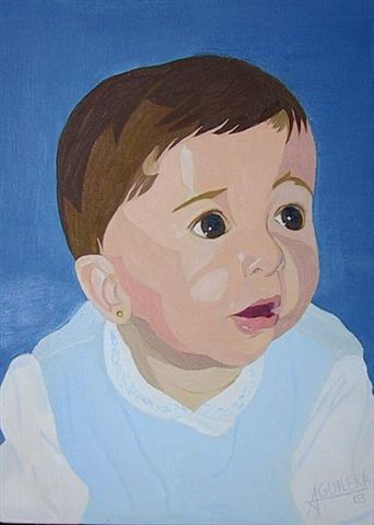 LAURA Oil Canvas Portrait