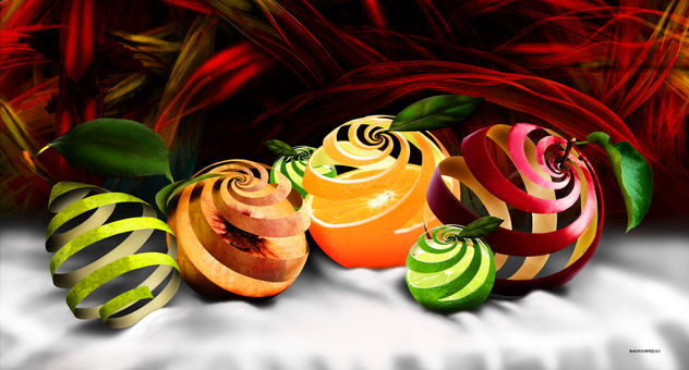 FRUTAS EN ESPIRAL