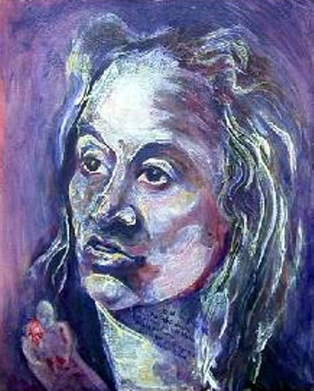 Viola Chilensis Oil Canvas Portrait