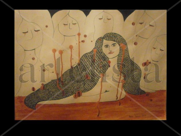 Lagrimas de sangre/ Tears of blood /larmes de sang