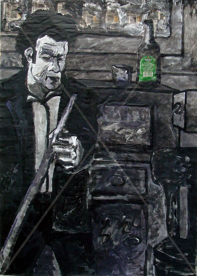 TOM Acrylic Paper Figure Painting