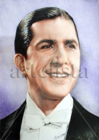 Carlos Gardel Pencil