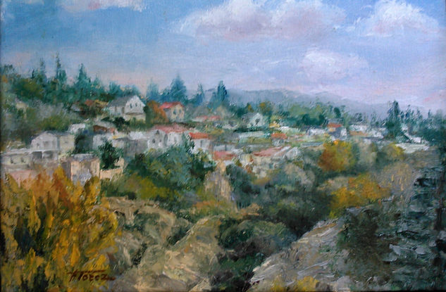 Miraflores Oil Canvas Landscaping