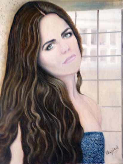 Elena Oil Canvas Portrait