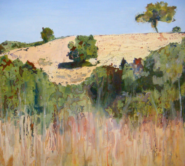 PAISAJE-6 Oil Panel Landscaping