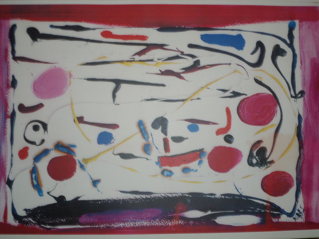 HOMENAJE A MIRO Acrylic Card Sports