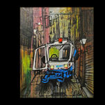 Ilustraciónes sobre tela thumbnail 2