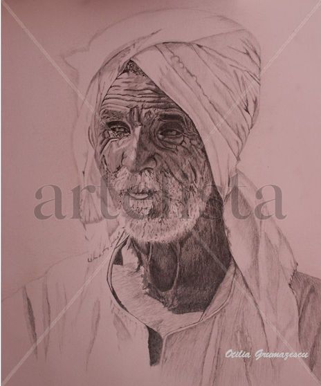 Egyptian old man