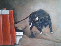 TORO DE LIDIA Oil Canvas Animals