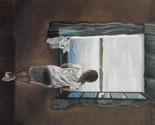 COPIA MUCHACHA EN LA VENTANA DALI
