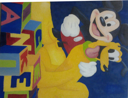 Mickey y pluto
