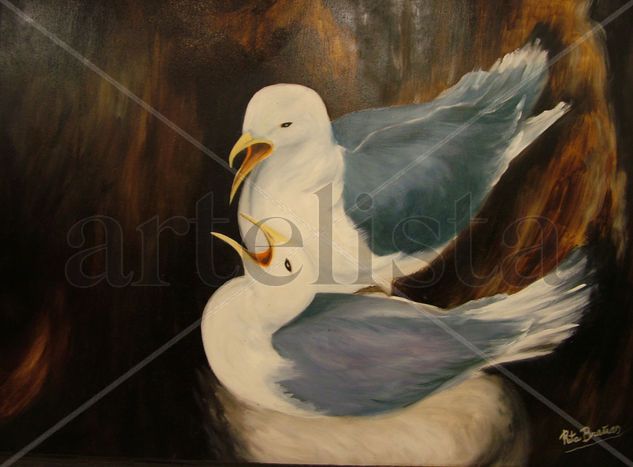 Gaviotas Oil Panel Animals