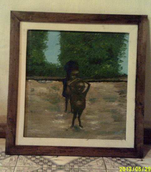 Por que los Ídolos son así Oil Canvas Figure Painting