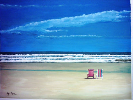 Hamacas en la playa