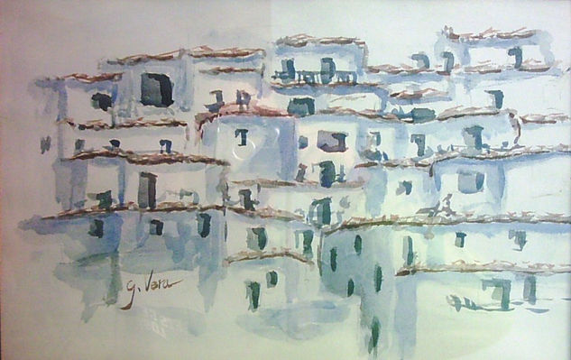 Pueblo alto Watercolour Paper Landscaping