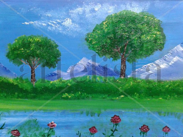 Arboles y flores