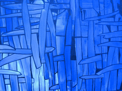 Laberinto en azul