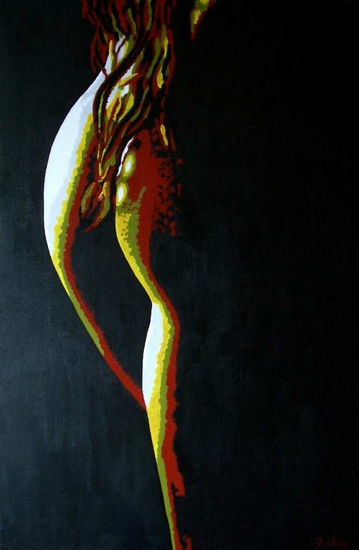 FINISPALDA Acrylic Canvas Nude Paintings