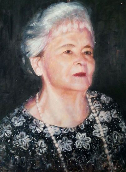 ARMIDA Óleo Lienzo Retrato