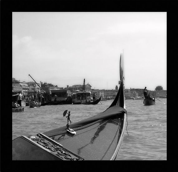 Venecia Viajes Blanco y Negro (Digital)