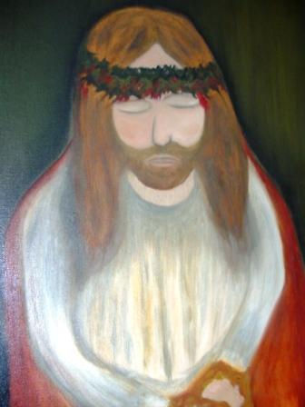 JESUS Oil Canvas Figure Painting