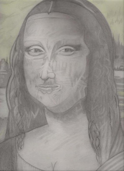 Mona Lisa Mixed Media