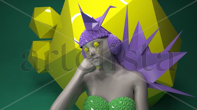 origami girl 