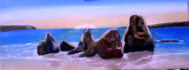 rocas marinas Oil Canvas Marine Painting